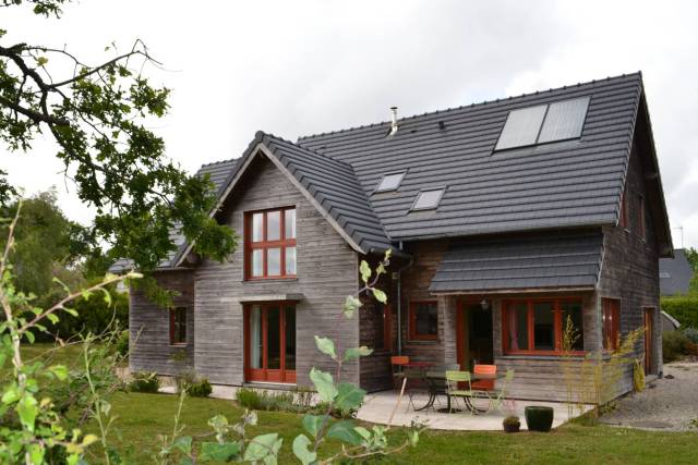 Maison  ossature bois 9 pices